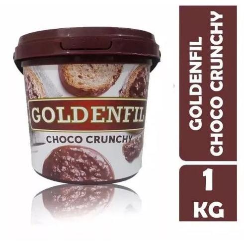

Goldenfil Choco Crunchy 1Kg Selai Coklat Crunchy 1 kg Best Seller