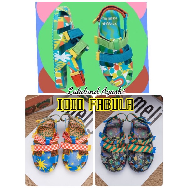 sepatu sandal mini melissa IOIO Fabula/sepatu anak cewek/sandal melissa anak cowok