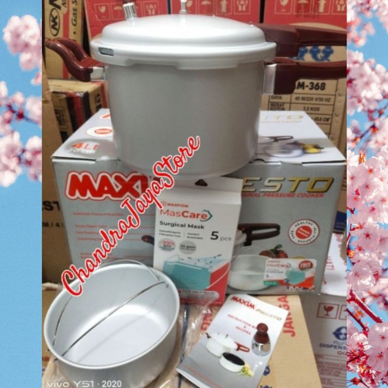 Modern.. MAXIM PANCI PRESTO 4 LITER / PRESTO MASPION / MAXIM PRESTO / VSH