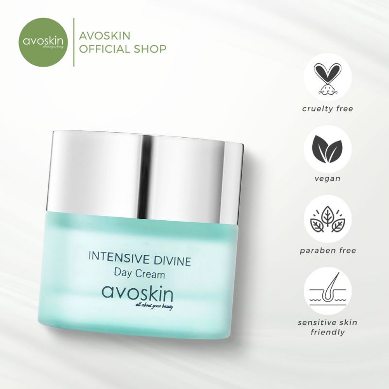 AVOSKIN Intensive Divine Day Cream - Creme Hydratante | For All Skin Type - 10 g