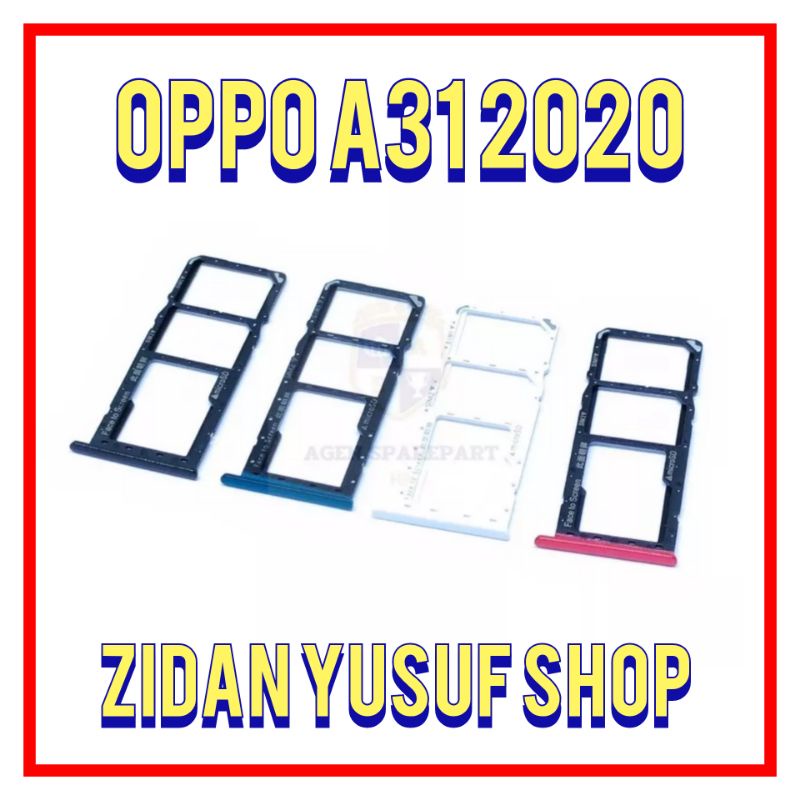 SIMTRAY SIMLOCK SLOT KARTU OPPO A31 2020 TEMPAT SIM CARD ORIGINAL