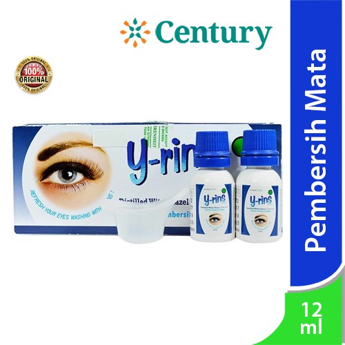 Y-Rins Pembersih Mata isi 10 Botol @12 ml / Cairan pembersih mata sekali pakai / Pencuci mata