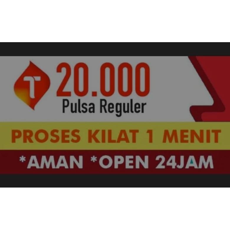 PULSA 20K TELKOMSEL SIMPATI DAN AS P9