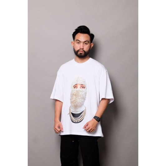 IH NOM UH NIT MASK OFF WHITE TEE