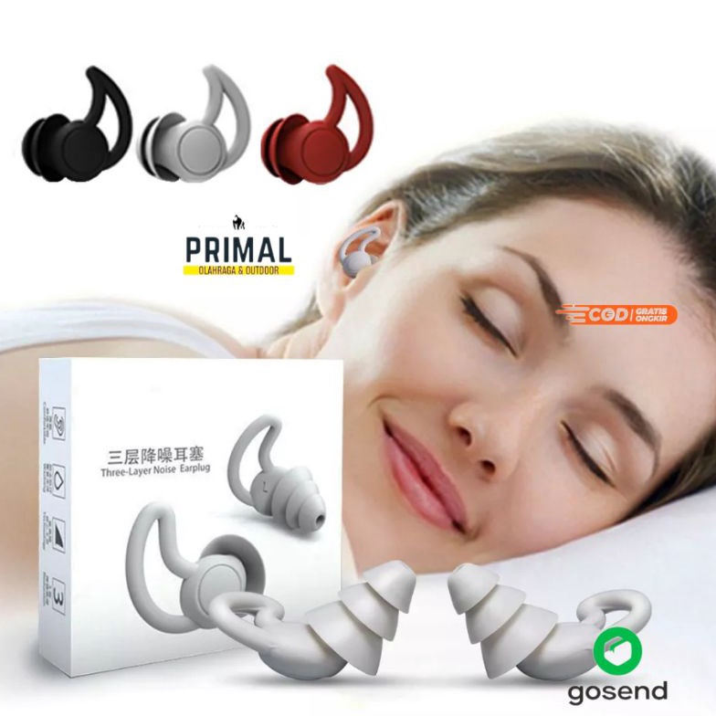 (Q♫ZX.☎] Penyumbat telinga Anti-bising Perjalanan Pengurangan Kebisinganpenutup telinga anti bising 