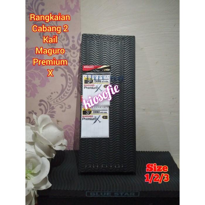 Kailo Kail Pancing Ikan Mas Maguro Premium X Cabang 2 Isi 10Pcs+Spon