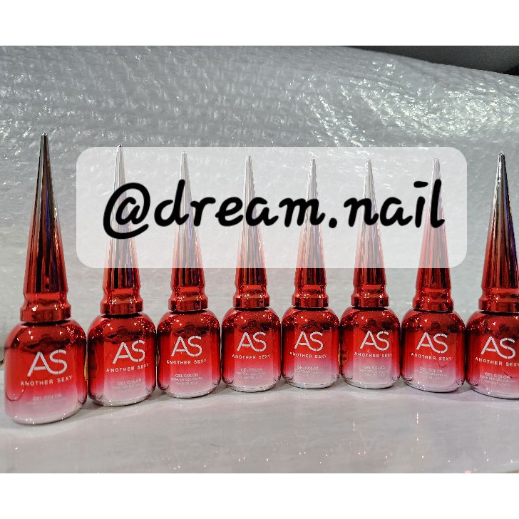 [KODE QELGE] AS NAIL GEL BASE / TOP / MATTE / BLOOMING / REINFORCED / PRIMER / TEMPERED COAT / NAIL 
