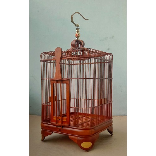 SANGKAR KANDANG ANIS CMS OVAL JATI