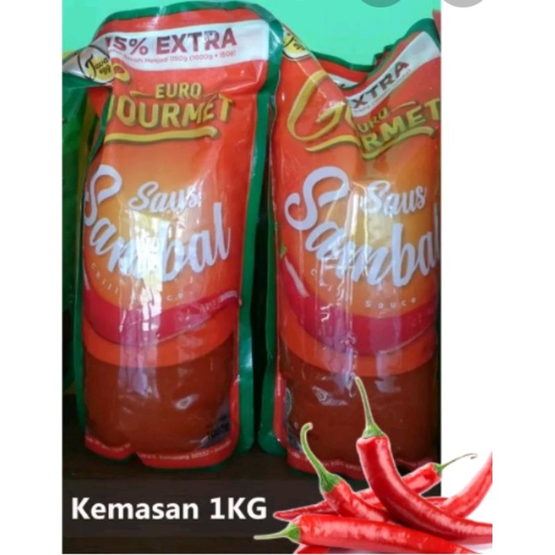 

Euro Gourmet Saos Sambal 1kg