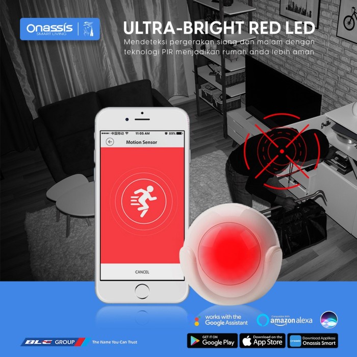 Onassis Smart Home Motion Sensor M1