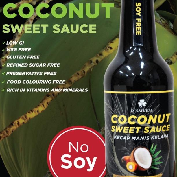 

Bumbu Dapur Sehat - Kecap Manis Dan Kecap Asin Kelapa Organik 280 Ml