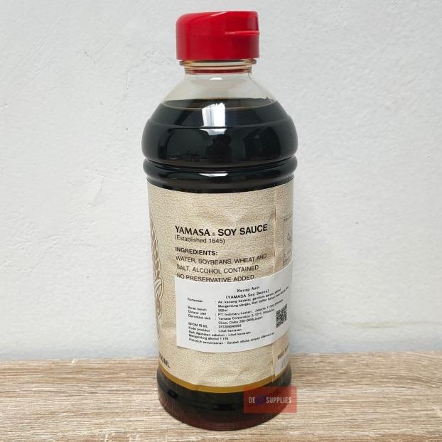 

Kecap Yamasa Soy Sauce 500Ml- Shoyu Brewed Jepang Asin Kedelai