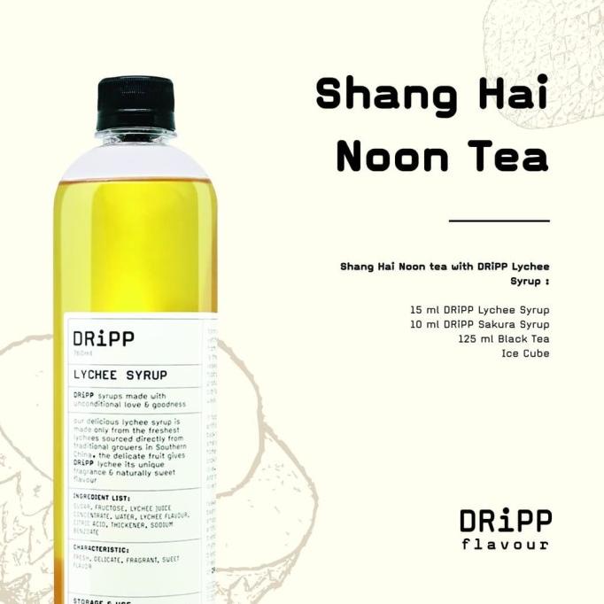 

DRiPP Lychee Syrup ( Sirup Leci )