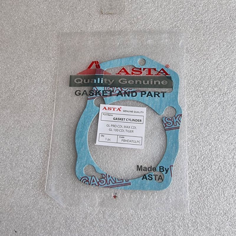 Paking Blok Silinder Cylinder Head Gl Pro Cdi, Gl Max Cdi, Gl 100 Cdi, Tiger Honda Original Asta