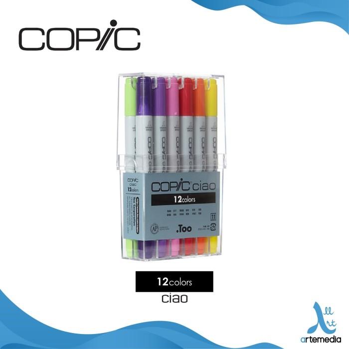 

Best Seller Marker Copic Ciao 12 Basic Color Set