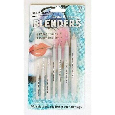 

Charc Mont Marte Pastel & Charcoal Blenders 7Pce