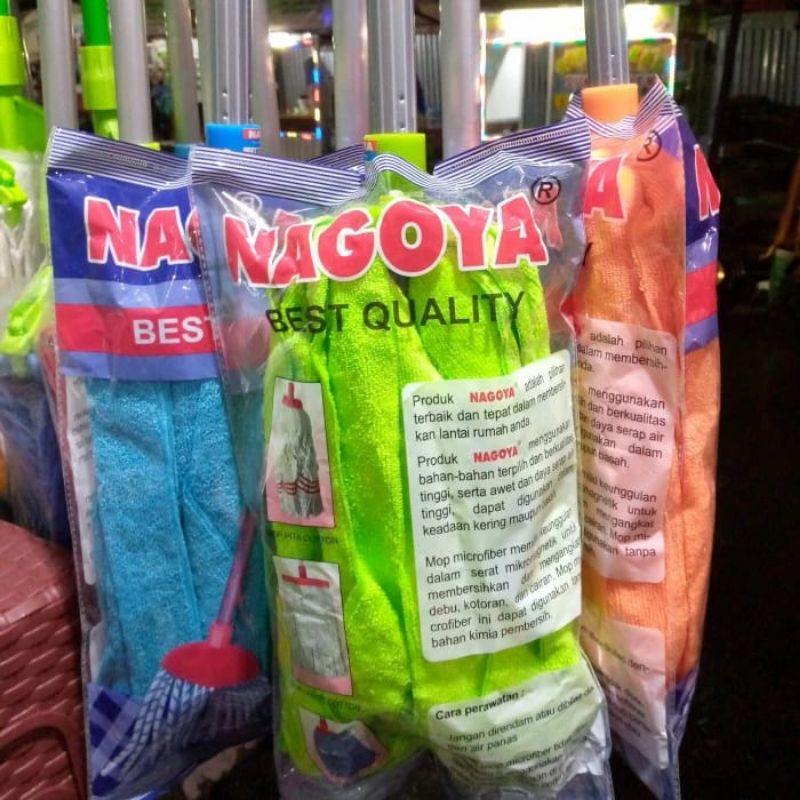 alat pel lantai kain pel lantai model Handuk Nagoya Microfibe