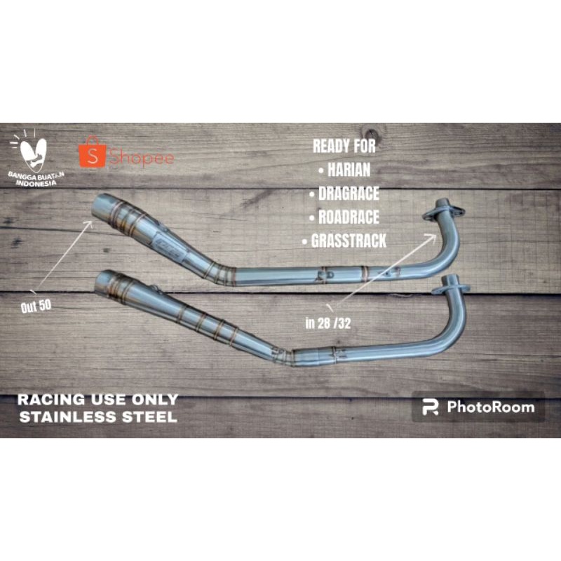 Leher underbone UB Knalpot IDC 26 original in 50 Vega Jupiter z Z1 Revo Blade daytona Kaze kharisma