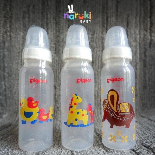 Paket Botol Susu Pigeon 240ml Peristaltic Nipple Paket Hemat 3 pcs