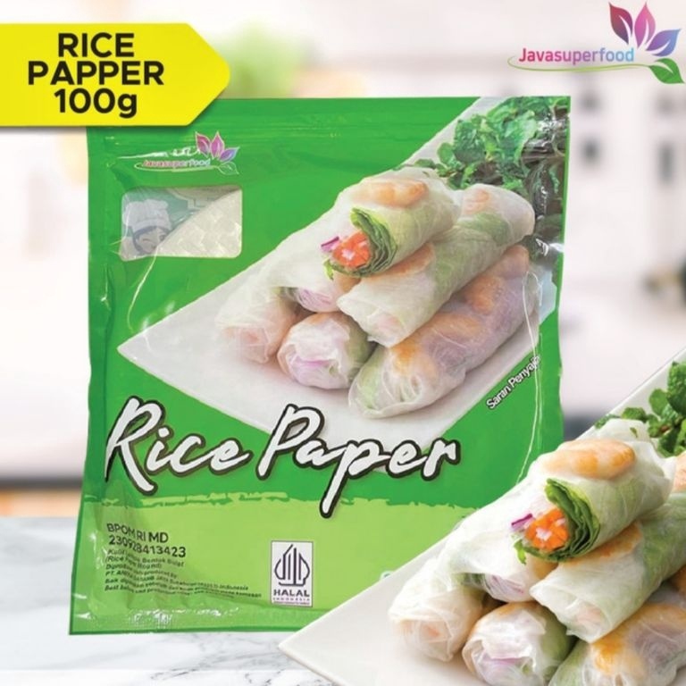 

8.8 BRANDS FESTIVAL Rice Paper Bulat 100gr/ Banh Trang High Quality Rice Paper / Kulit Lumpia Vietnam Rice Paper / rice roll spring roll (halal) /10 lembar per pak