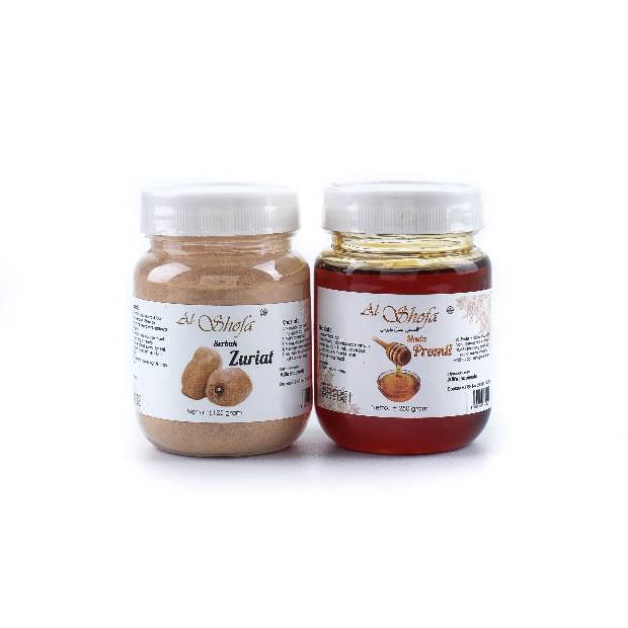 

Ready stock Paket Promil serbuk zuriat Al Shofa Dan Madu Promil Al Shofa 98