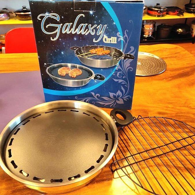 Alat Panggang Galaxy Grill Bbq Grill Pemanggang Kompor Bakar Sate