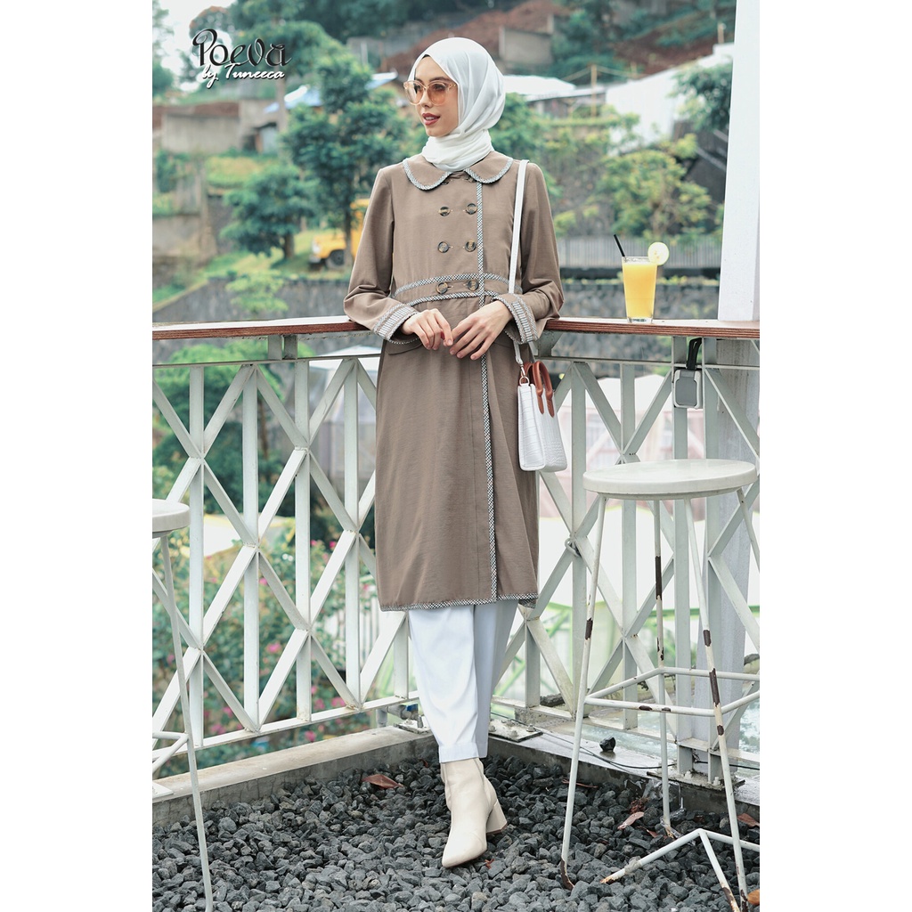 Poeva Midi Coat PV-0123006