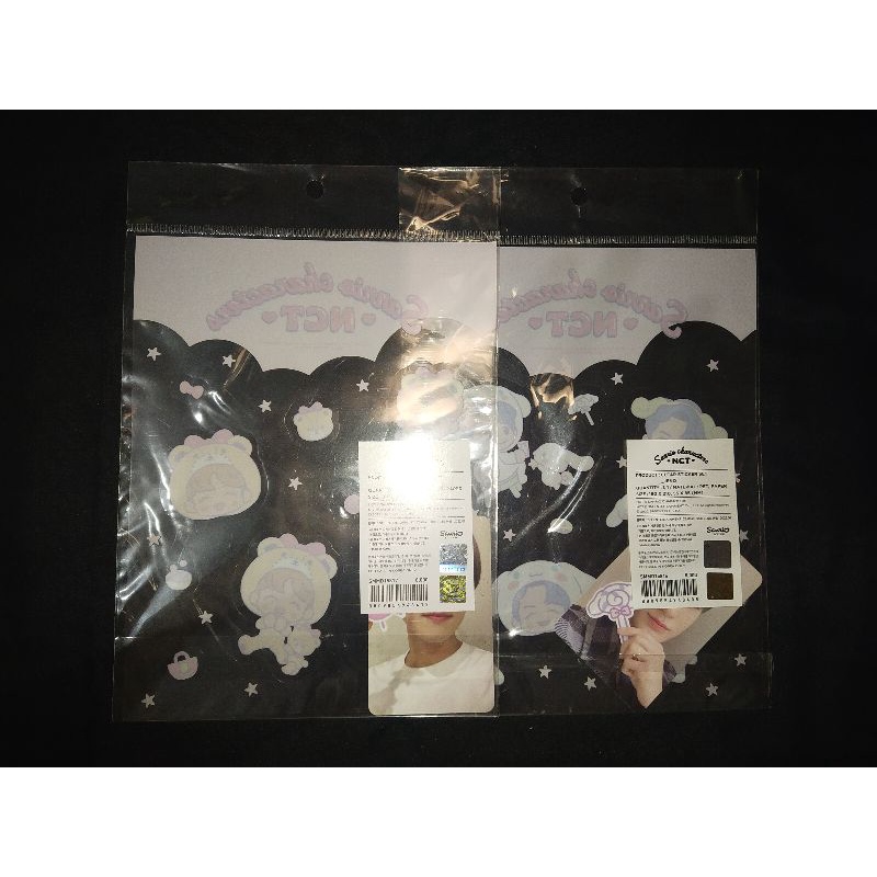 NCT X SANRIO CLEAR STICKER NCT DREAM JENO HAECHAN ISTJ SALE GOLDEN AGE