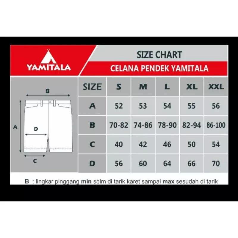 Yamitala Celana Pendek Manusela