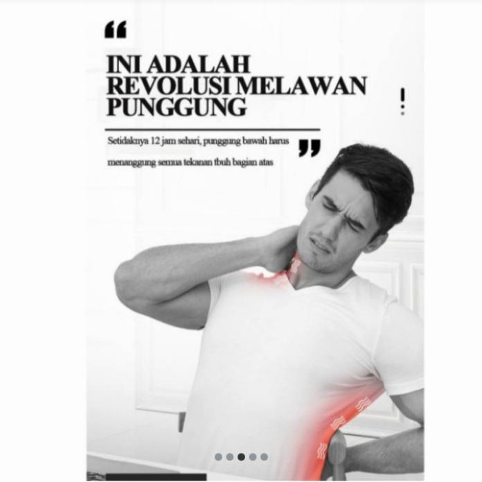 CUCI GUDANG alat kesehatan /alat pijat getar terapi tulang belakang leher punggung