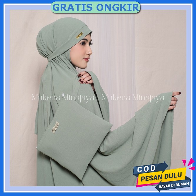 Mukena Dewasa  Princes Gliter Premium Terbaru I0S4 Sutra Best Seller Bahan Adem Yg Bagus Rayon Premi