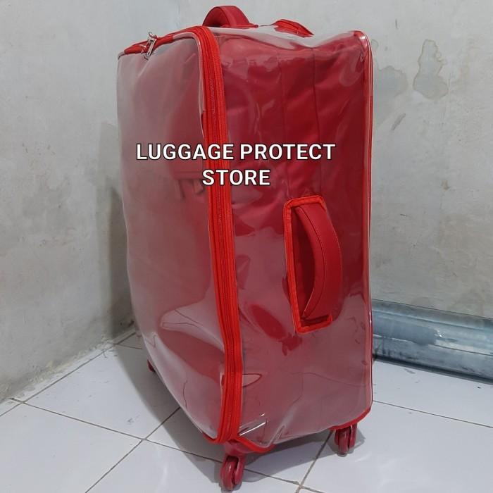 Luggage Cover Sarung Pelindung Mika Untuk Koper Merk Lipault