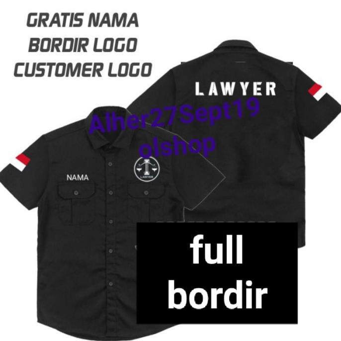 Kemeja lawyer baju lawyer seragam lawyer kemeja advokat baju advokat