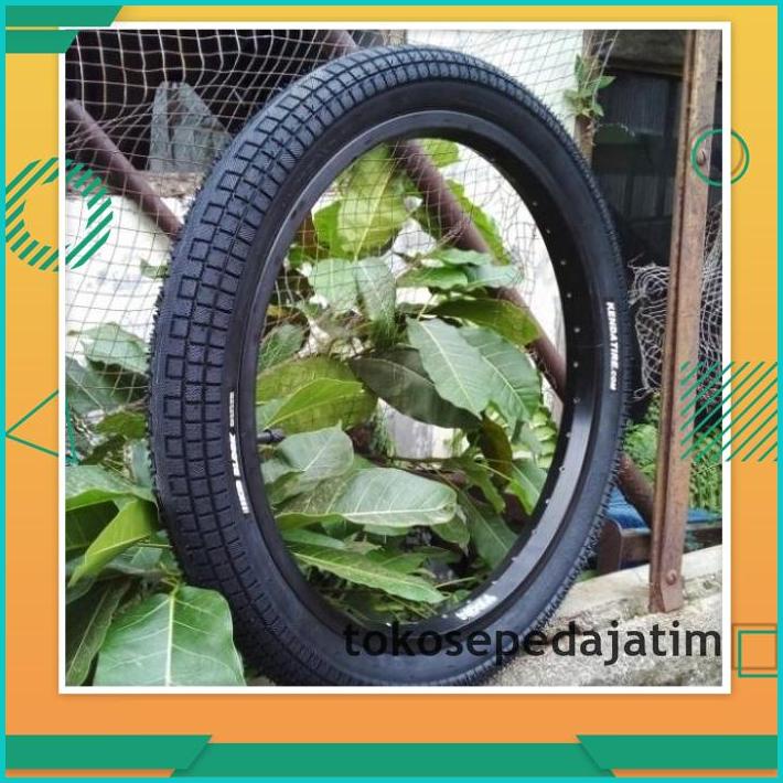 CUCI GUDANG BAN LUAR SEPEDA 20 X 2.25 KENDA HITAM 
