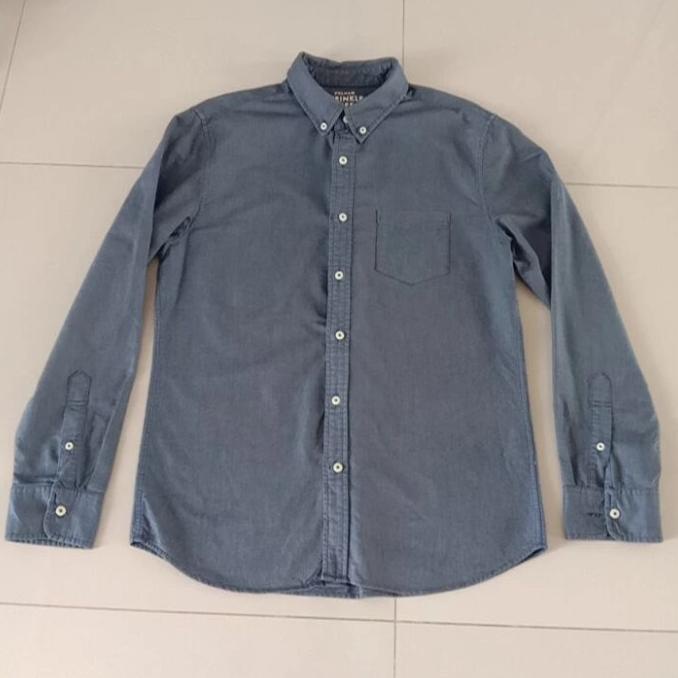 Kemeja POLHAM WRINKLE FREE OXFORD SHIRT size L