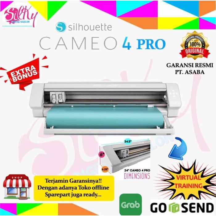 

Best Seller Mesin Cutting Sticker Silhouette Cameo 4 Pro 60Cm