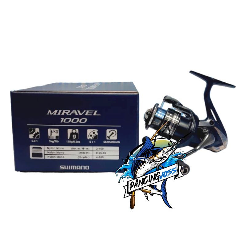 REEL SPINNING SHIMANO MIRAVEL 1000 NEW 2022
