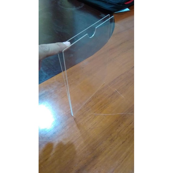 

Acrylic tempat selipan kertas a4 landscape 2mm bp bowo tom01