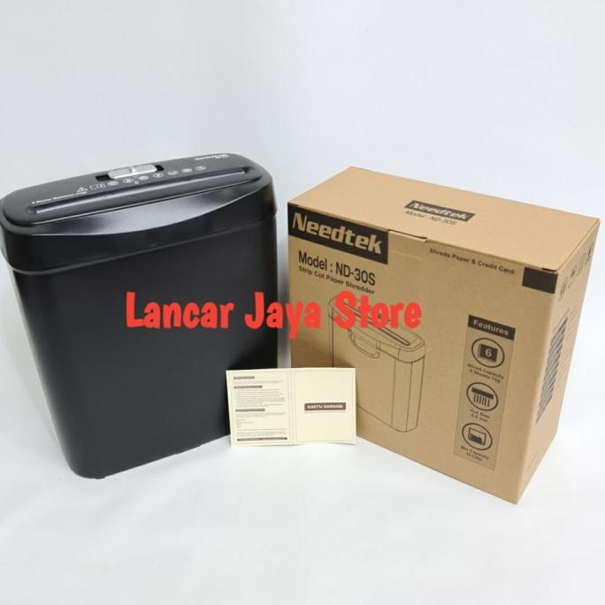 

Office Strip Cut Paper Shredder Needtek ND-30S Penghancur Kertas ND30S