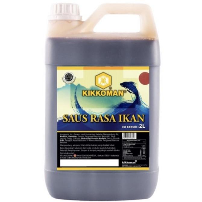 

Saus Rasa Ikan Kikkoman Kecap Ikan Fish Sauce Jerigen 2L