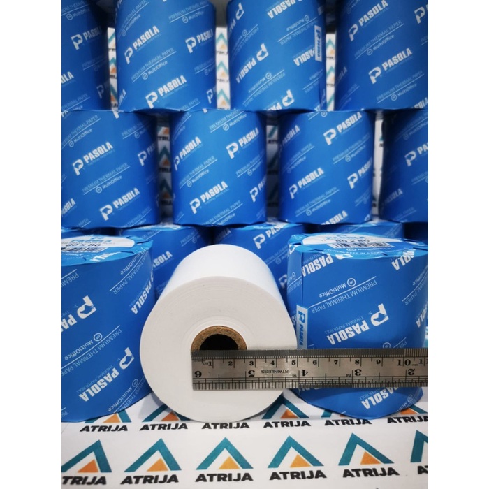 

Aurealiamall (1 Box= 50 Roll) Kertas Thermal Struk Kasir 80 X 80 Pasola