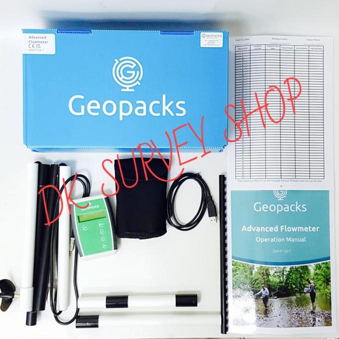 Geopacks Advanced Flow Meter /Flowmeter /Current Meter /Ukur Arus Air