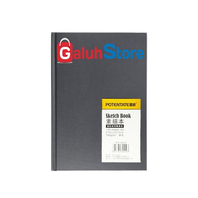 

Potentate A4 Sketchbook / Kertas Gambar / Sketsa 110 Sheets 100 Gsm