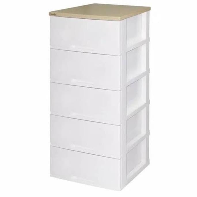 Rovega Magnum Lemari Plastik Premium 5 Susun CMG 530 Laci
