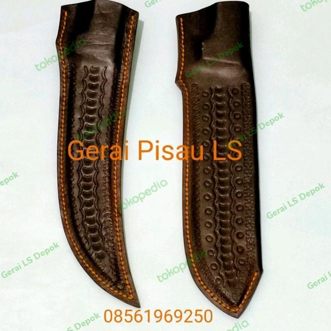 Sarung kulit pisau Bullnose dan Cimeter