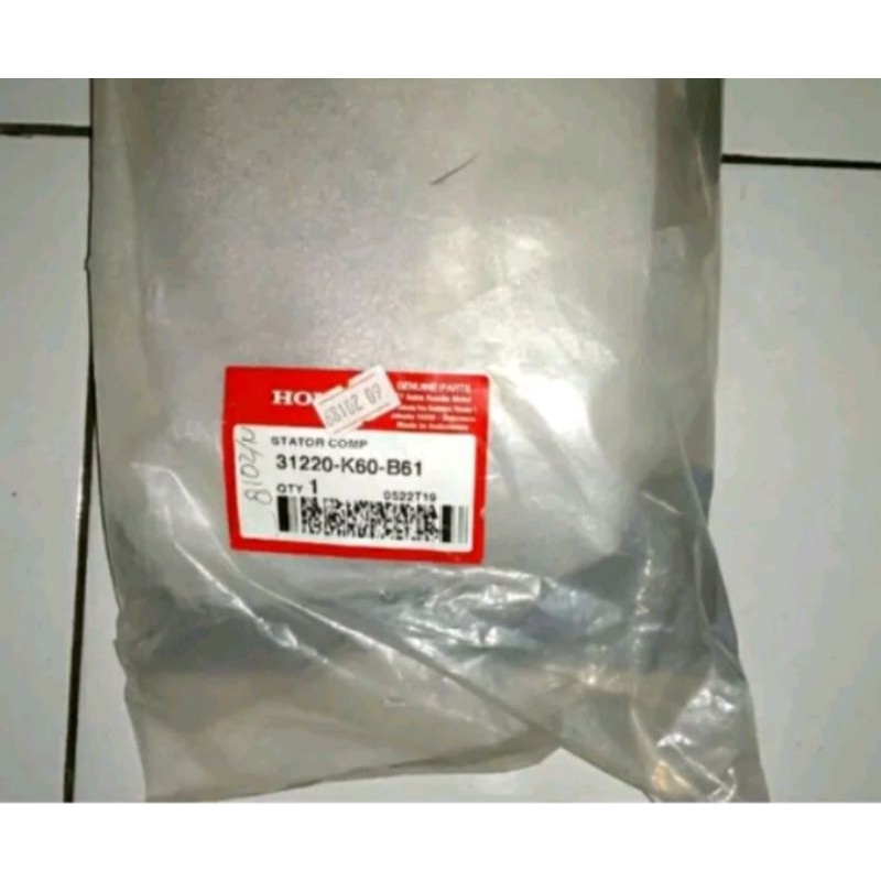 31220-K60-B61 31220-K60-B01 Spull Spoll Assy Vario 125 150 Ori Ahm