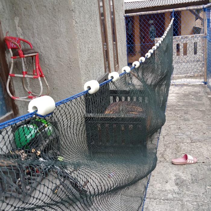 Jaring Sekat Kolam Empang Ikan Koi Jaring Panen Giring Tambak Bandeng 045
