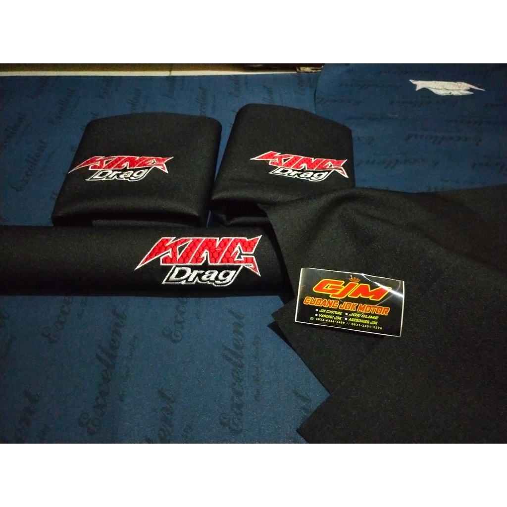 COVER/KULIT JOK JUPITER MX NEW/OLD LEMBARAN KING DRAG / KULIT KING DRAG MOTOR JUPITER MX