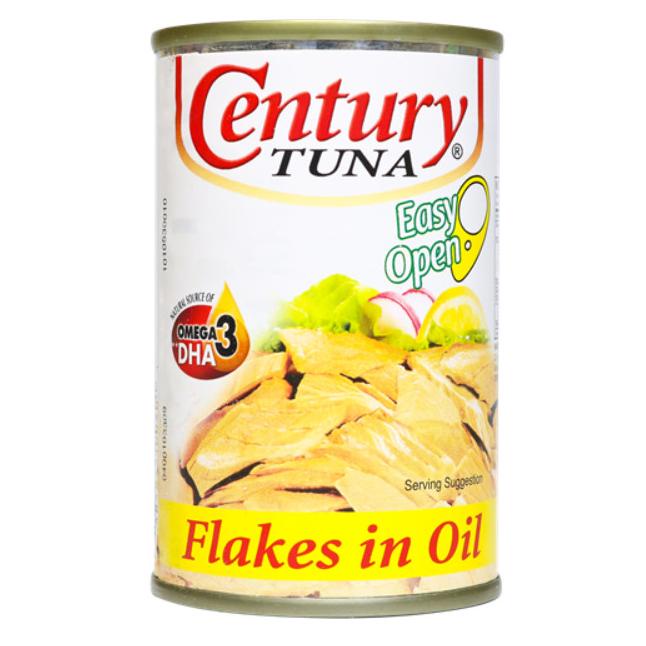 

CENTURY TUNA FLAKES VEGETABLE OIL Ikan Kaleng Murah Enak 155G