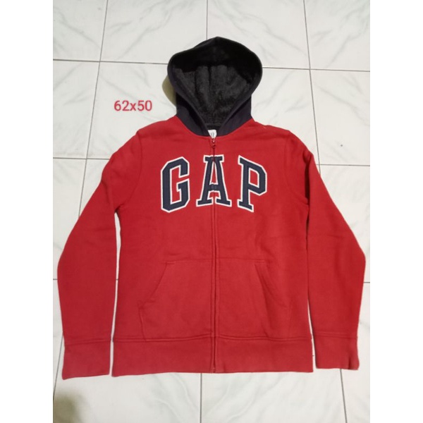 Gap zip hoodie sherpa